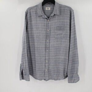 Marine Layer Shirt Men’s M/L Cotton Long Sleeve Striped Button Up Casual